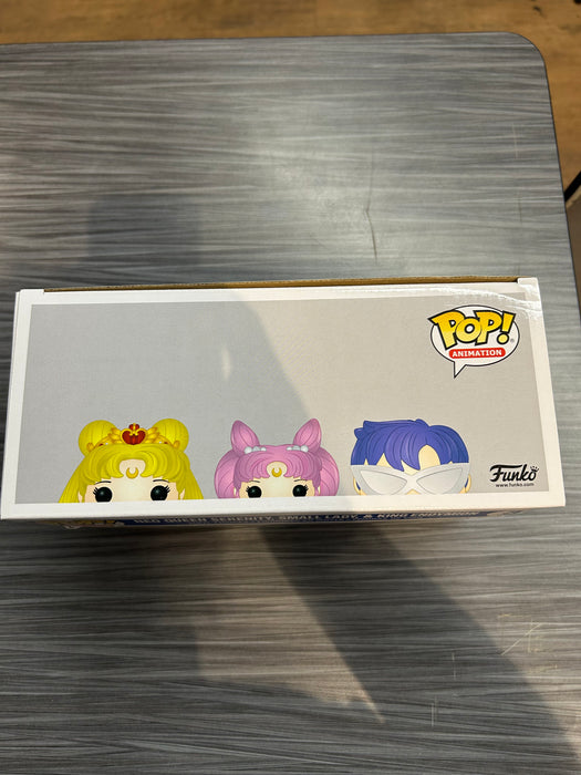 Funko POP! Animation: Sailor Moon - Neo Queen Serenity,Small Lady & King Endymion (Hot Topic)(Damaged Box) [3 Pack]