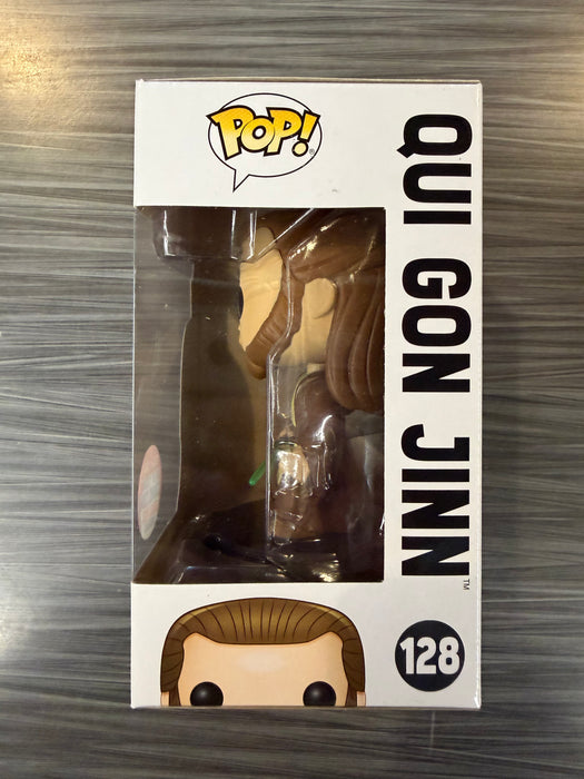 Funko POP! Star Wars: Qui Gon Jinn (2016 NYCC)(Damaged Box)[A] #128