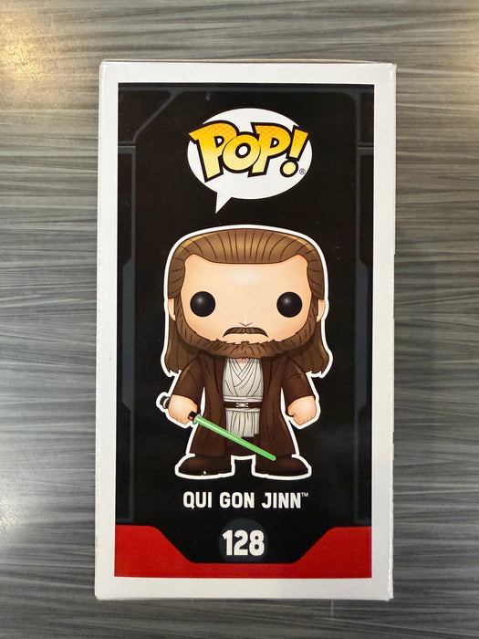 Funko POP! Star Wars: Qui Gon Jinn (2016 NYCC)(Damaged Box)[A] #128