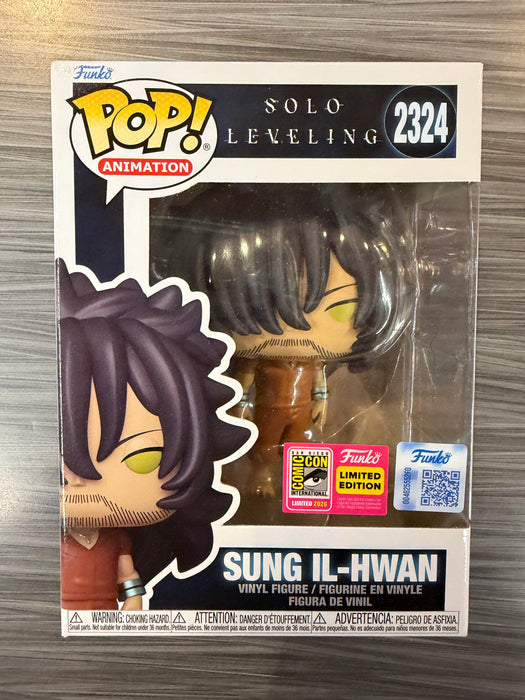 Funko POP! Animation: Solo Leveling - Sung Il-Hwan (2026 SDCC)(Damaged Box) #2324
