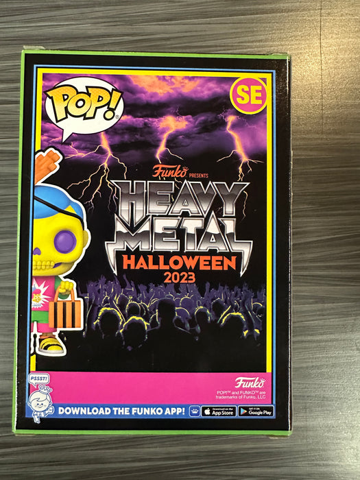 Funko POP! Heavy Metal Halloween 2023 - Freddy Bones (2023 NYCC/1000 PCS)(Damaged Box) #SE
