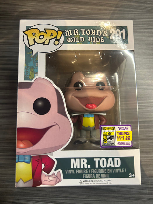 Funko POP! Mr. Toad's Wild Ride: Mr. Toad (2017 SDCC)(1500 PCS)(Damaged Box)[B] #291