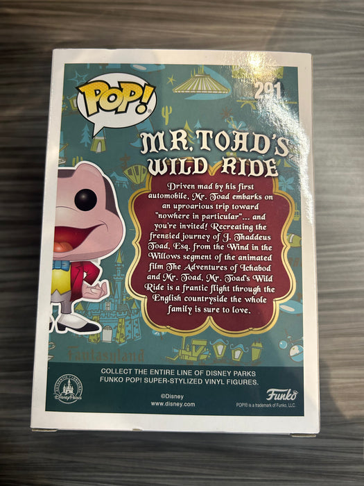Funko POP! Mr. Toad's Wild Ride: Mr. Toad (2017 SDCC)(1500 PCS)(Damaged Box)[B] #291