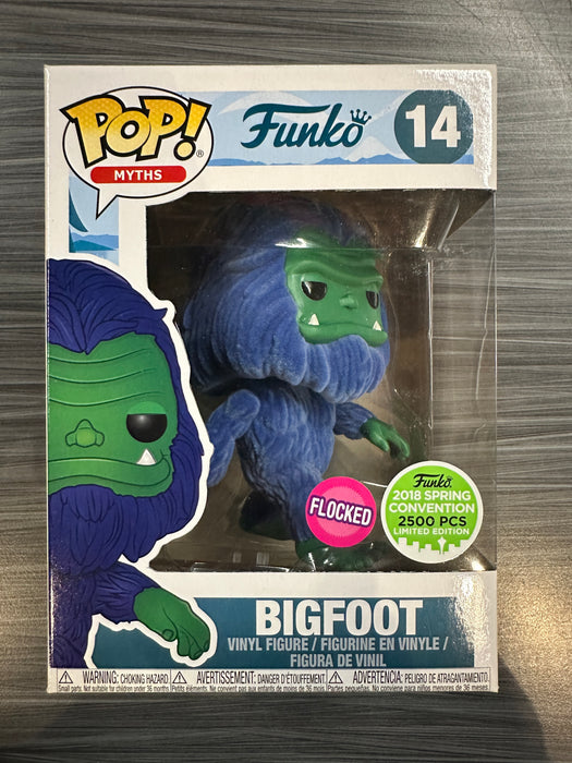 Funko POP! Myths - Bigfoot (2018 Spring Convention)(Flocked)(2500 PCS)(Damaged Box) #14