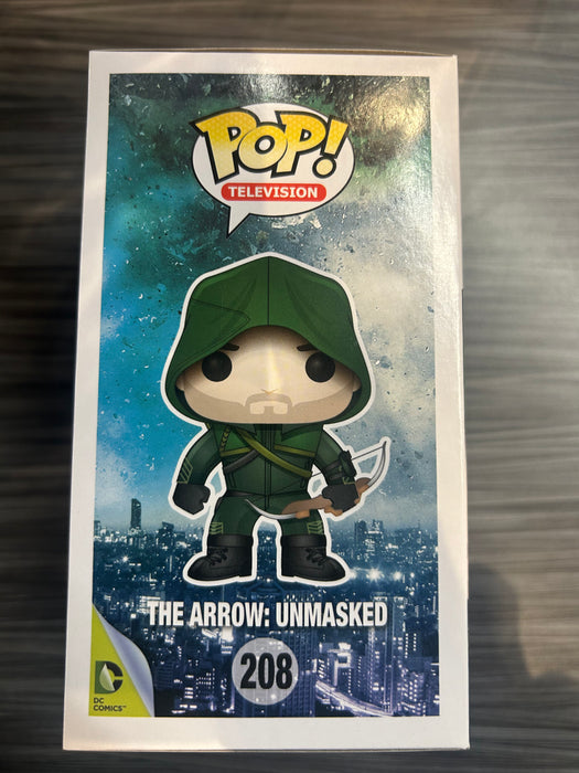 Funko POP! Television: Arrow - The Arrow: Unmasked (2015 SDCC)(Damaged Box) #208