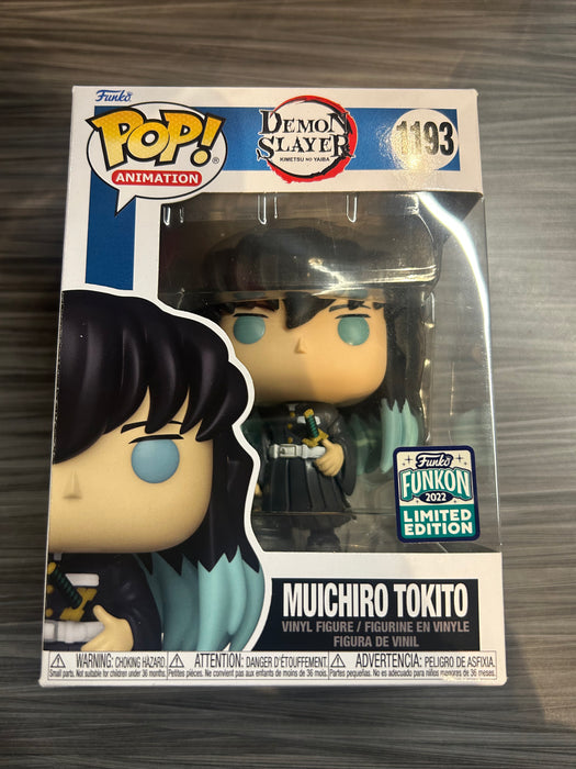 Funko POP! Animation: Demon Slayer - Muichiro Tokito (2022 Funkon)(Damaged Box) #1193