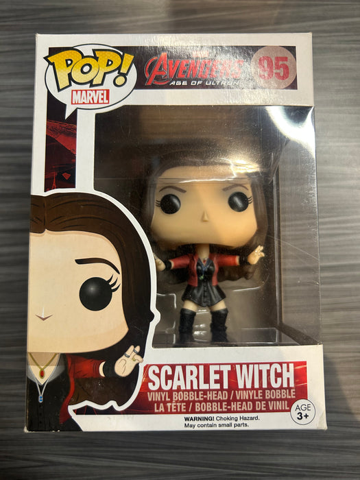 Funko POP! Marvel: Avengers - Scarlet Witch (Damaged Box) #95
