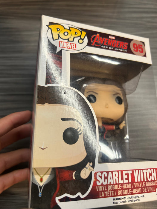 Funko POP! Marvel: Avengers - Scarlet Witch (Damaged Box) #95