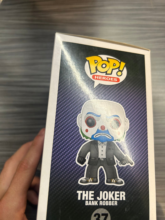 Funko POP! Heroes: The Dark Knight Trilogy - The Joker (Bank Robber)(Damaged Box)[A] #37