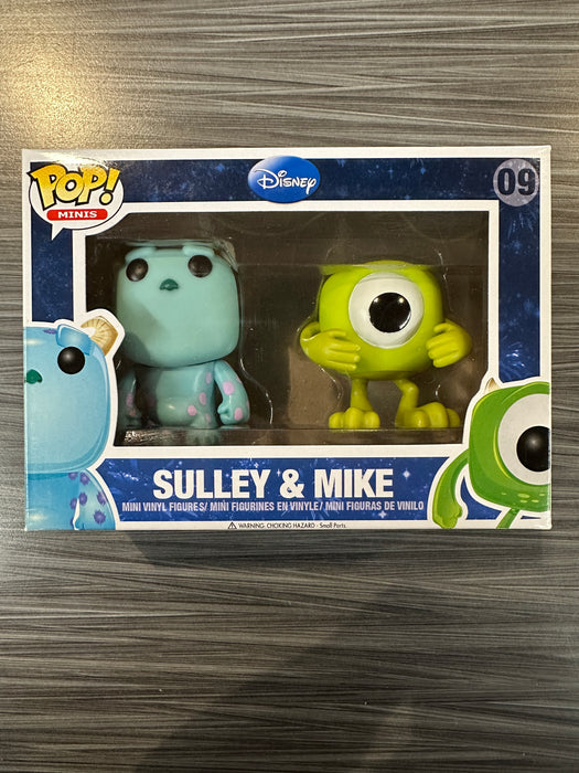 Funko POP! Minis: Disney - Sulley & Mike (Damaged Box) #09