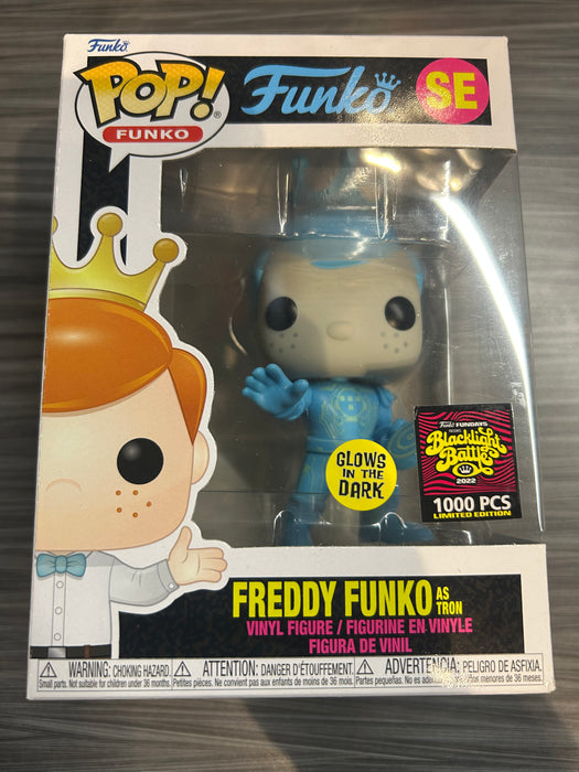 Funko POP! Freddy Funko As Tron (2022 Fundays 1000 PCS)(GiTD)(Damaged Box)[B] #SE
