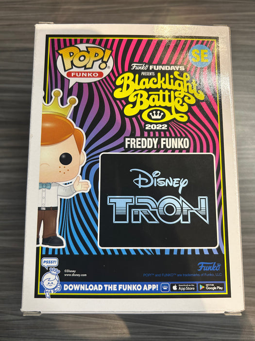 Funko POP! Freddy Funko As Tron (2022 Fundays 1000 PCS)(GiTD)(Damaged Box)[B] #SE