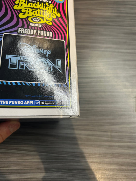 Funko POP! Freddy Funko As Tron (2022 Fundays 1000 PCS)(GiTD)(Damaged Box)[B] #SE