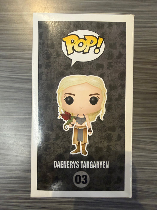 Funko POP! Game of Thrones: Daenerys Targaryen [w/ Viserion](Damaged Box*)[A] #03