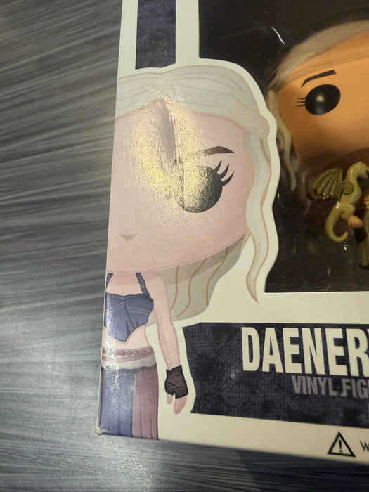 Funko POP! Game of Thrones: Daenerys Targaryen [w/ Viserion](Damaged Box*)[A] #03