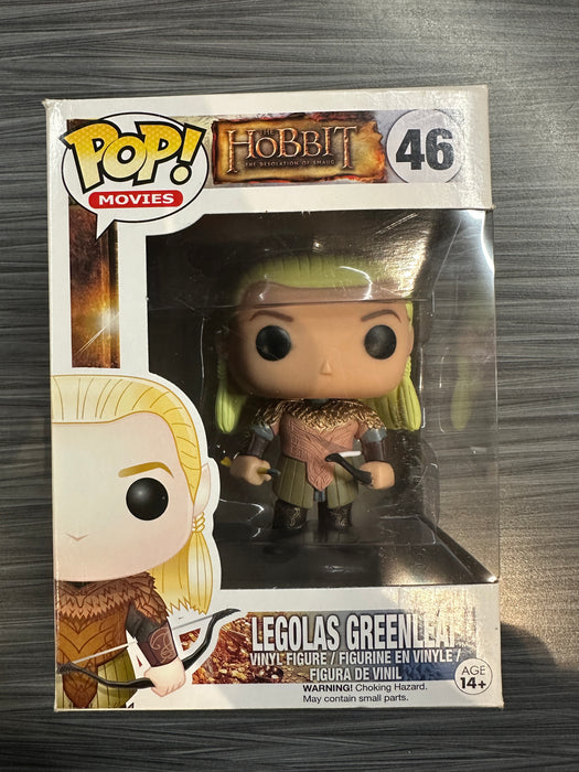 Funko POP! Movies: The Hobbit - Legolas Greenleaf (Damaged Box*) #46