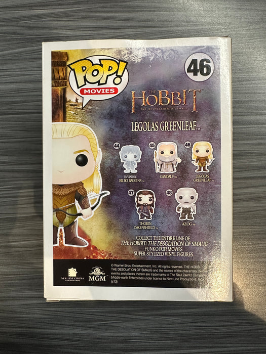 Funko POP! Movies: The Hobbit - Legolas Greenleaf (Damaged Box*) #46