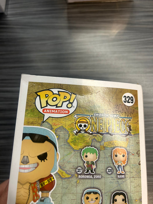 Funko POP! Animation: One Piece - Franky [2017 Silver Tipped Nose](Damaged Box) #329