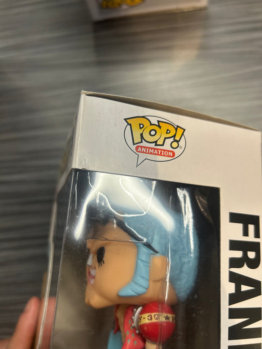 Funko POP! Animation: One Piece - Franky [2017 Silver Tipped Nose](Damaged Box) #329