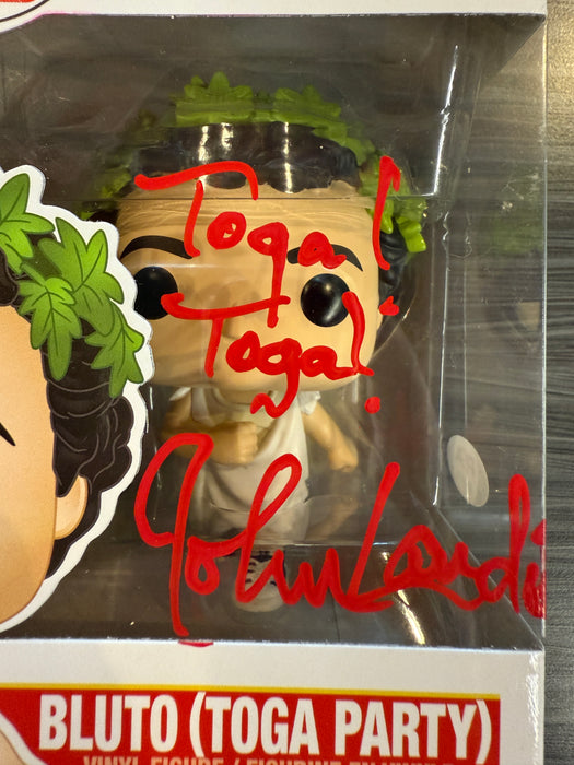 Funko POP! Movies: Animal House - Bluto (Toga Party)(Signed/John Landis/PSA) #915