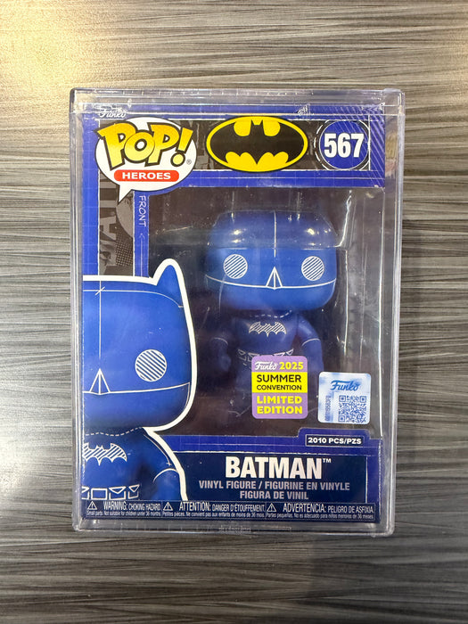 Funko POP! Heroes: Batman [Blueprint] (2025 Summer Convention/2010 PCS)(Damaged Box) #567