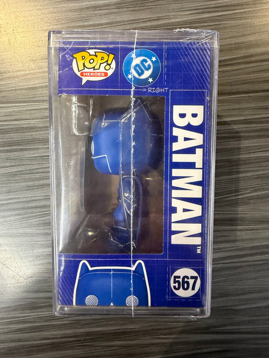 Funko POP! Heroes: Batman [Blueprint] (2025 Summer Convention/2010 PCS)(Damaged Box) #567