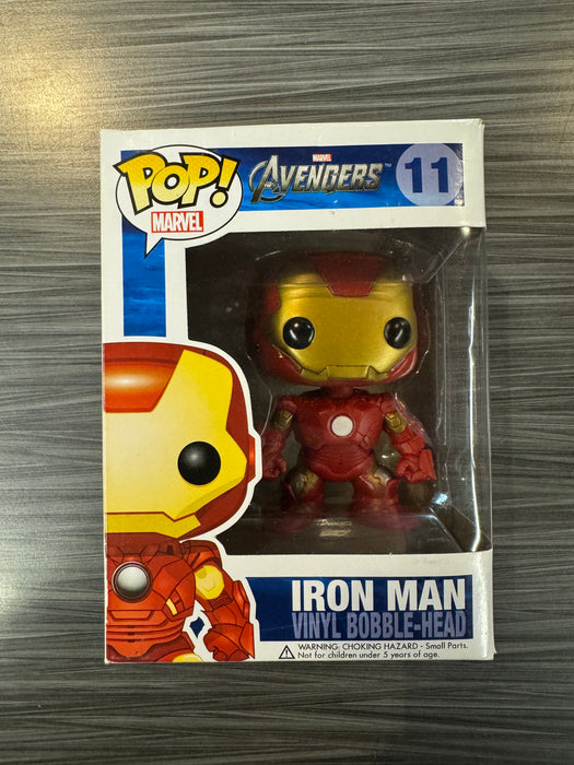 Funko POP! Marvel: Avengers - Iron Man [Large Font](Damaged Box)[D] #11