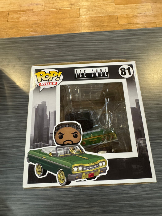 Funko POP! Rocks: Ice Cube in Impala (Damaged Box)[B] #81