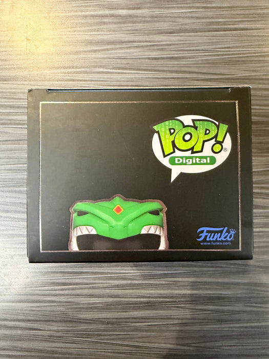 Funko POP! Digital: Mighty Morphin Power Rangers - Green Ranger with Sword of Darkness (NFT Release 999 PCS)(Damaged Box) #80