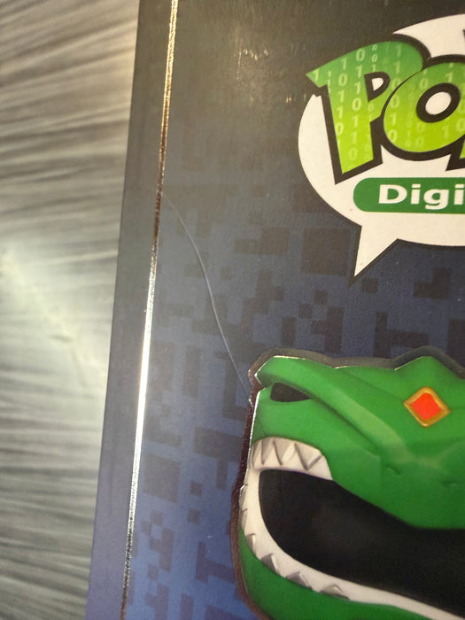 Funko POP! Digital: Mighty Morphin Power Rangers - Green Ranger with Sword of Darkness (NFT Release 999 PCS)(Damaged Box) #80