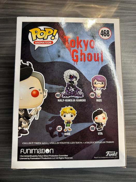 Funko POP! Animation: Tokyo Ghoul - Uta (Damaged Box)[B] #468