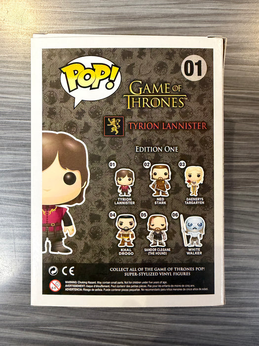 Funko POP! Game of Thrones: Tyrion Lannister [Scarred] (Damaged Box) #01