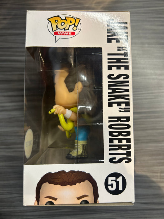 Funko POP! WWE: Jake "The Snake" Roberts (CHASE)(Damaged Box) #51