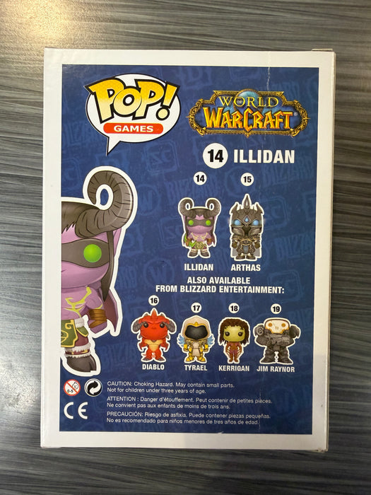 Funko POP! Games: World of Warcraft - Illidan (2013 SDCC)(1008 Pcs)(Damaged Box) #14