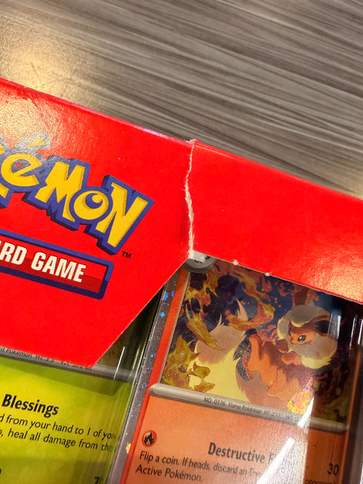 Pokémon Scarlet & Violet Prismatic Evolutions Costco 8 Mini Tin Bundle (Damaged Box)