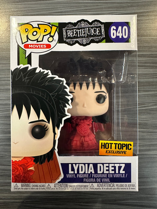 Funko POP! Movies: Beetlejuice - Lydia Deetz (Hot Topic)(Damaged Box) [B] #640