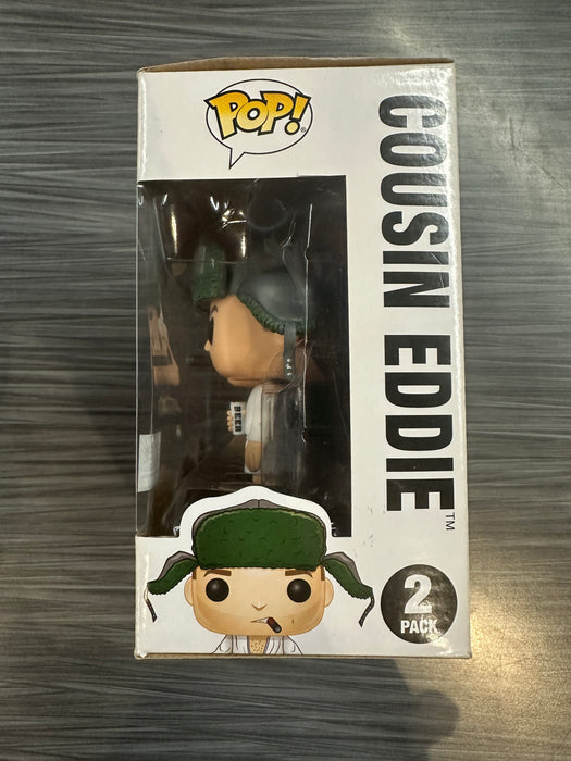Funko POP! Movies: National Lampoon's Christmas Vacation - Clark Griswold and Cousin Eddie (FYE)(Damaged Box)[2 Pack]