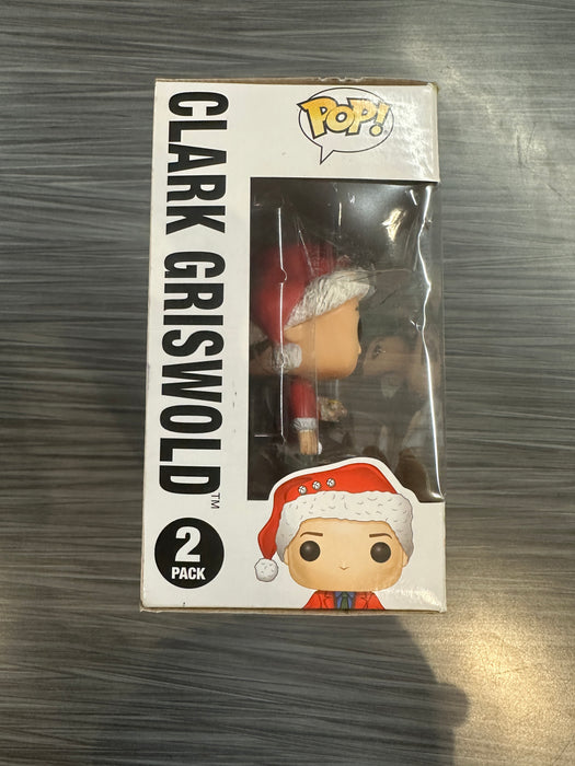 Funko POP! Movies: National Lampoon's Christmas Vacation - Clark Griswold and Cousin Eddie (FYE)(Damaged Box)[2 Pack]
