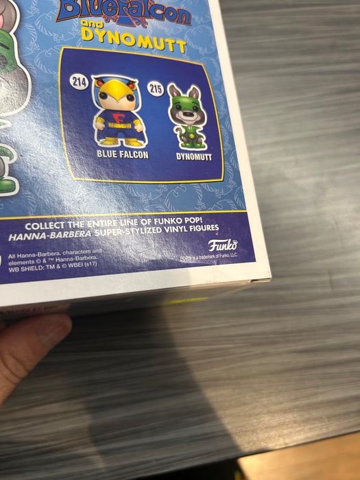 Funko POP! Animation: Blue Falcon & Dynomutt - Dynomutt (2017 ECCC 3000 Pcs)(Damaged Box) #215