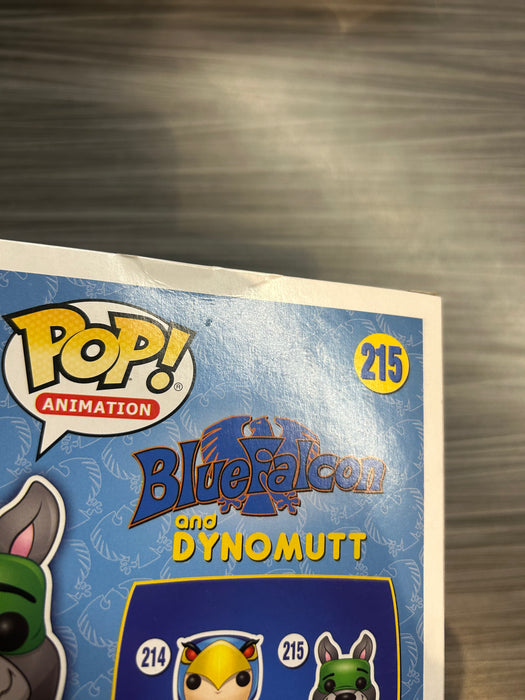 Funko POP! Animation: Blue Falcon & Dynomutt - Dynomutt (2017 ECCC 3000 Pcs)(Damaged Box) #215