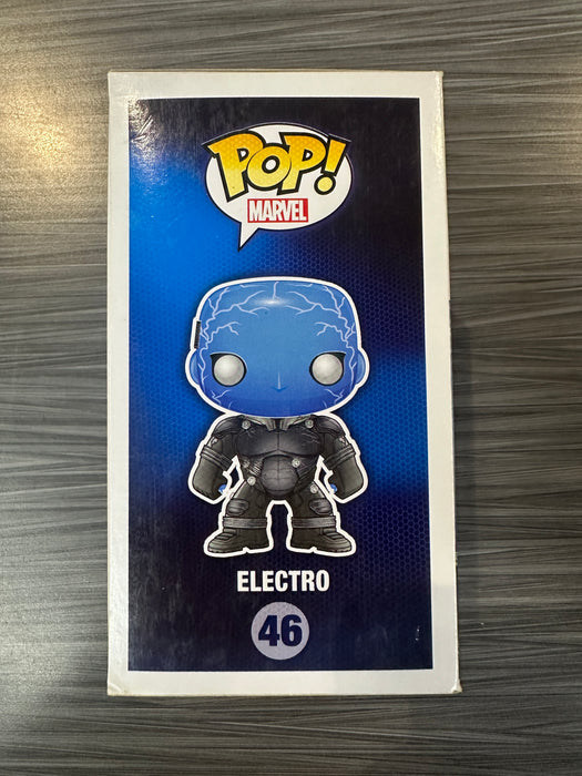 Funko POP! Marvel: The Amazing Spiderman 2 - Electro (GiTD)(Hot Topic)(Damaged Box)[A] #46