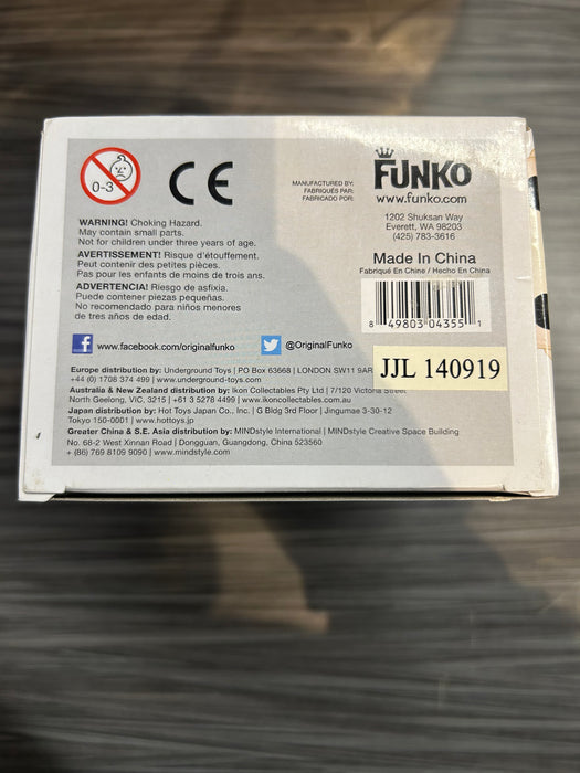 Funko POP! Marvel: Unmasked Captain America (Comikaze)(Damaged Box) #06