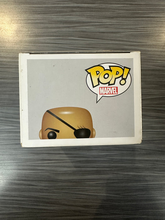 Funko POP! Marvel: Avengers - Nick Fury [3 Lang](Damaged Box) #14