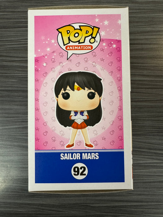 Funko POP! Animation: Sailor Moon - Sailor Mars (Signed/Cristina Vee/JSA) #92