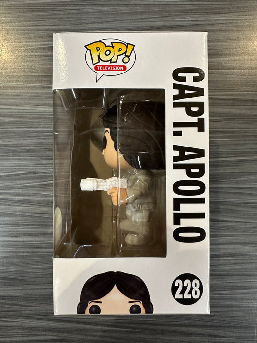 Funko POP! Television: Battlestar Galactica - Capt. Apollo (Toy Tokyo)(Damaged Box) #228
