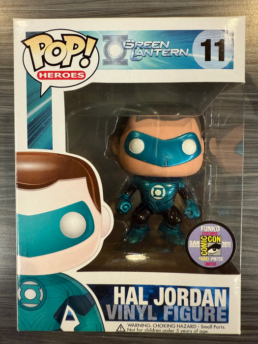Funko POP! Heroes: Green Lantern - Hal Jordan (2011 SDCC/480 PCS)(Damaged Box) #11