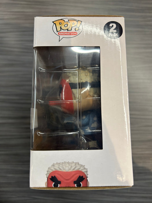 Funko POP! Animation: Demon Slayer - Tanjiro Kamado & Sakonji Urokodaki (2023 SDCC)(Damaged Box) [2-Pack]