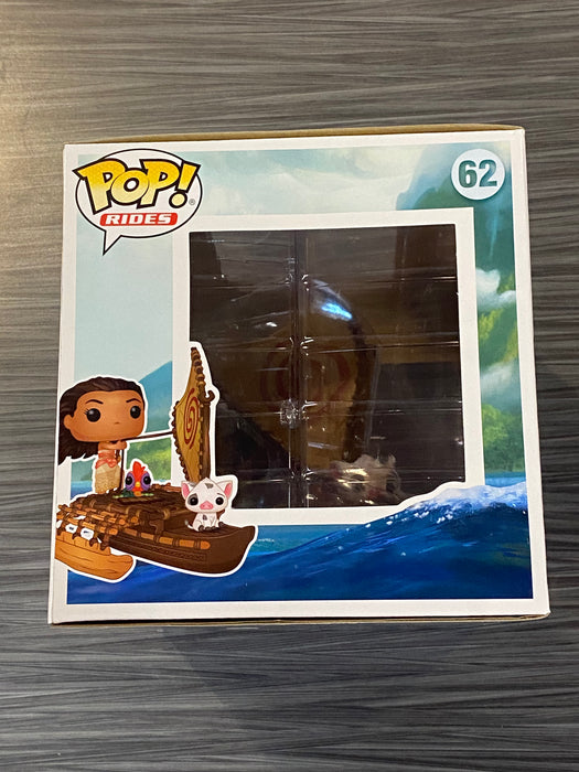 Funko POP Rides! Moana & Pua on Boat (2019 Summer Convention)(Damaged Box) [B] #62