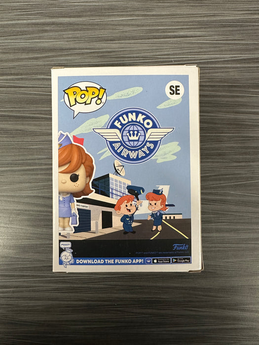 Funko POP! Funko Airways  - Franny Funko (Chicago Comic Expo C2E2)(Damaged Box) #SE