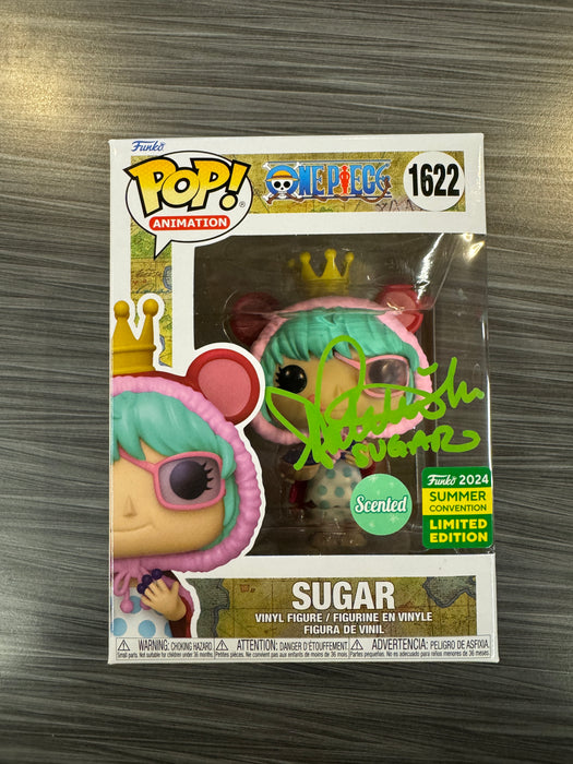 Funko POP! Animation: One Piece - Sugar [Scented](2024 Summer Convention)(Signed/Natalie Hoover/JSA) #1622